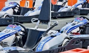 kart arretes au stand