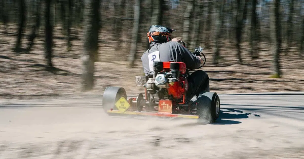 Le moteur du karting : performance et sensations sur la piste