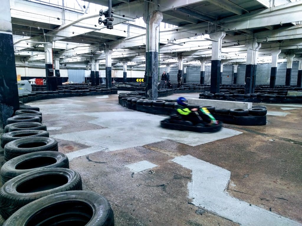 Indoor go-karting