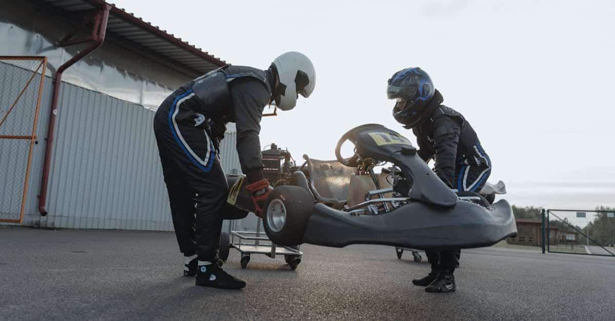 découvrez l'univers palpitant du karting ! que vous soyez novice ou pilote expérimenté, vivez des sensations fortes sur des circuits adaptés à tous les niveaux. poussez vos limites, défiez vos amis et ressentez l'adrénaline à chaque virage. rejoignez-nous pour une expérience inoubliable au volant de puissants karts !